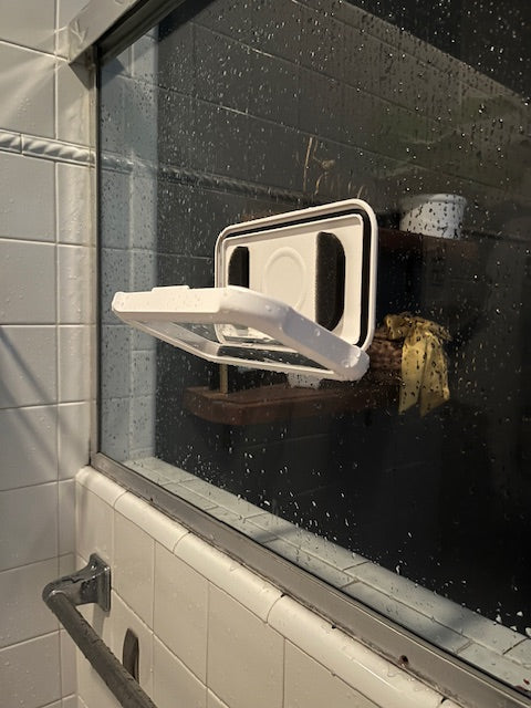 ShowerPal- Waterproof Touchscreen Rotatable Phone Holder