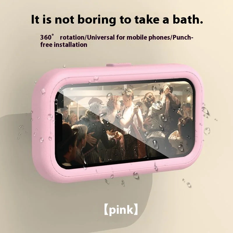 ShowerPal- Waterproof Touchscreen Rotatable Phone Holder