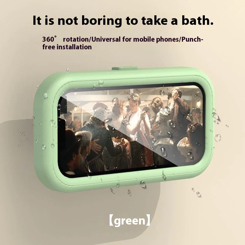 ShowerPal- Waterproof Touchscreen Rotatable Phone Holder